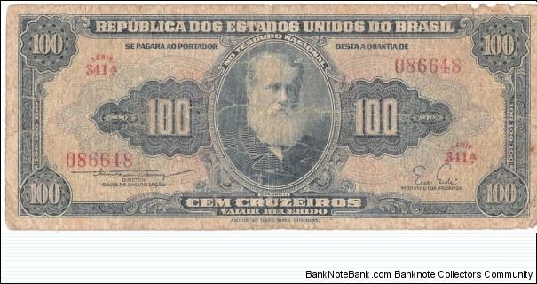 100 Cruzeiros Banknote