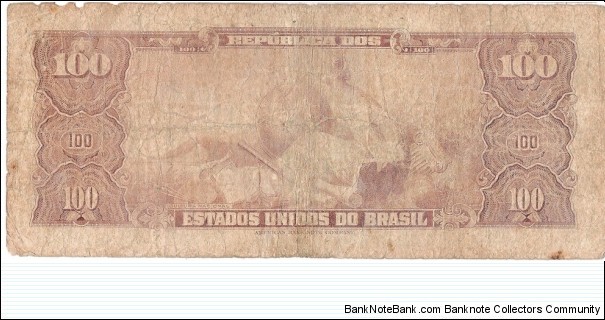 Banknote from Brazil year 1955