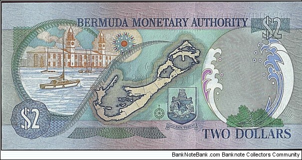 Banknote from Bermuda year 2000