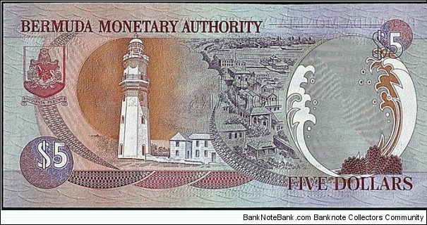 Banknote from Bermuda year 2000