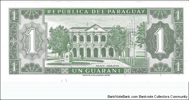 Banknote from Paraguay year 1952