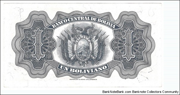 Banknote from Bolivia year 1928