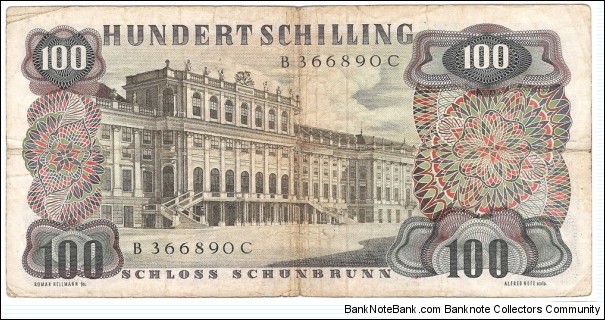 Banknote from Austria year 1960