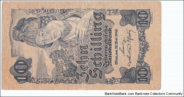 10 Schilling(1945) Banknote