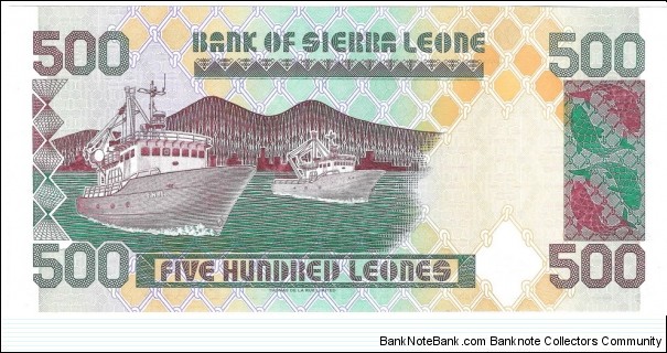 Banknote from Sierra Leone year 2003