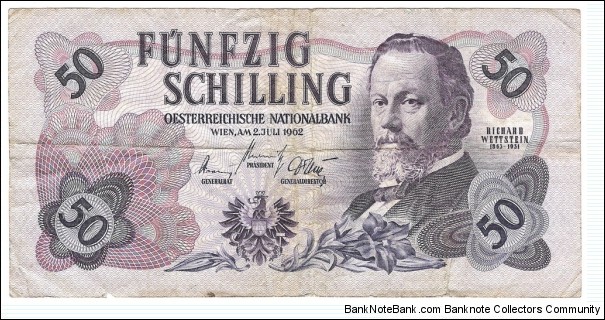 50 Schilling(1962) Banknote