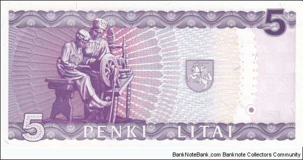 Banknote from Lithuania year 1993