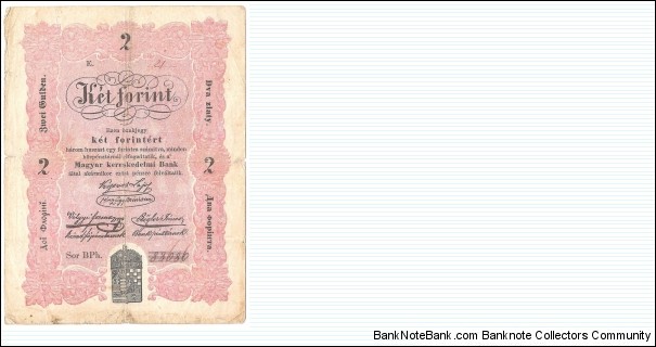 2 Forint(1848) Banknote