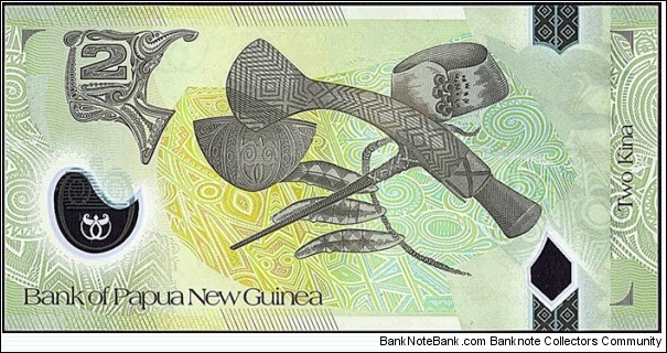 Banknote from Papua New Guinea year 2010