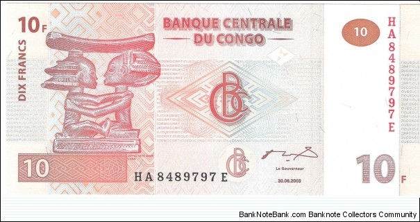 10 Francs Banknote