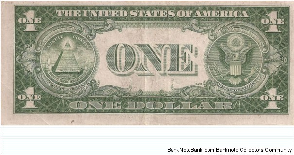 Banknote from USA year 1935