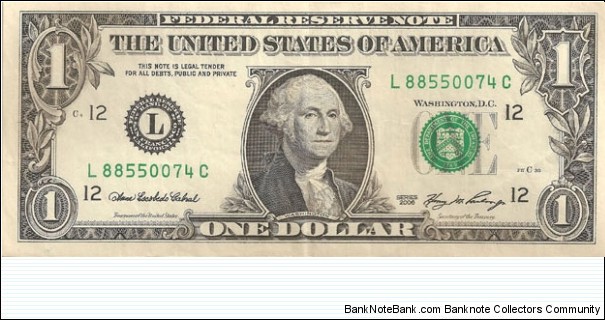 1 Dollar Banknote