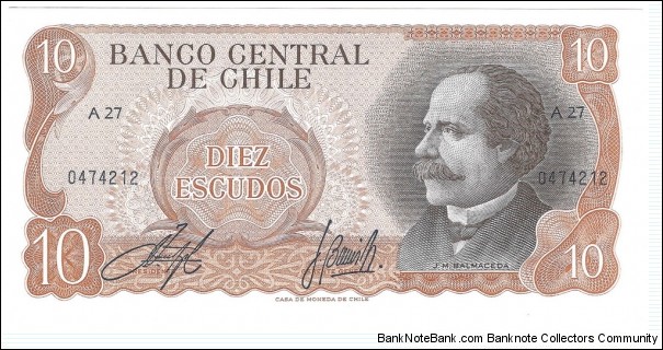 10 Escudos Banknote