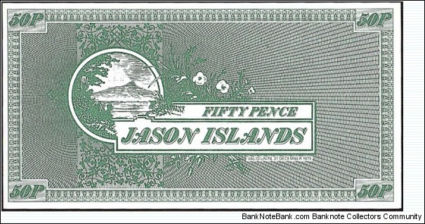 Banknote from Falkland Islands year 1979