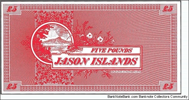 Banknote from Falkland Islands year 1979