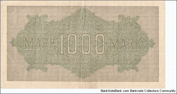 Banknote from Germany year 1922