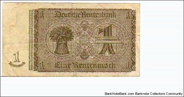 Banknote from Germany year 1937