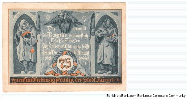 Banknote from Germany year 1921