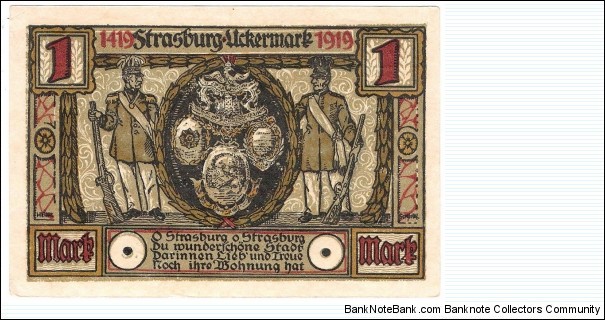 Banknote from Germany year 1919