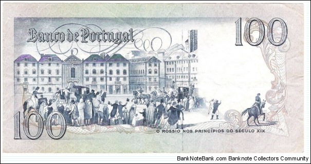 Banknote from Portugal year 1984