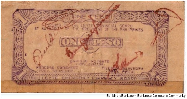 Banknote from Philippines year 1943