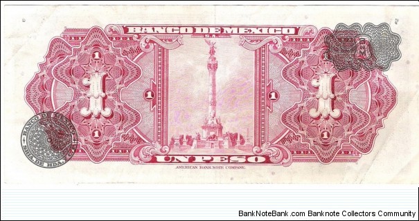 Banknote from Mexico year 1961