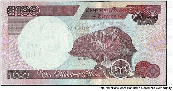 Banknote from Nigeria year 2005