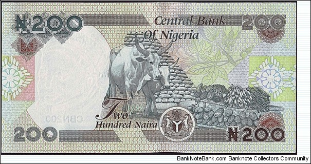 Banknote from Nigeria year 2005