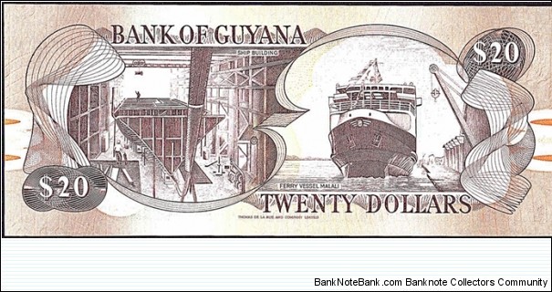 Banknote from Guyana year 0