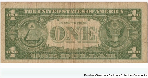 Banknote from USA year 1957