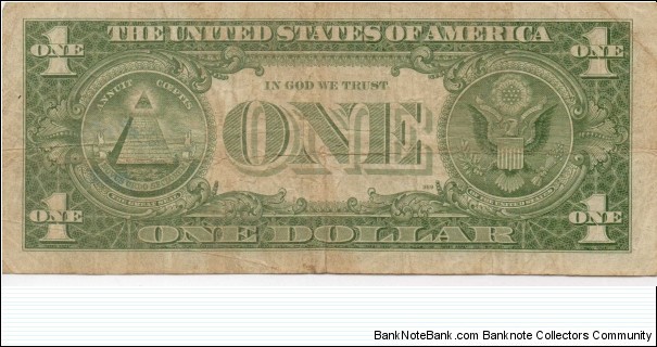 Banknote from USA year 1957