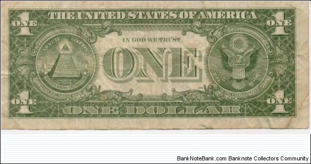 Banknote from USA year 1957