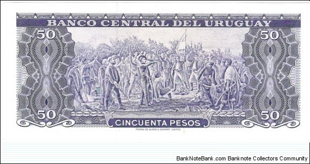 Banknote from Uruguay year 1967