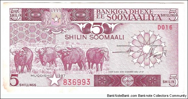 5 Shillings Banknote