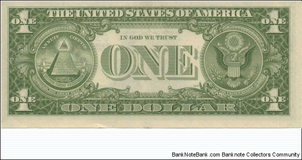 Banknote from USA year 1957