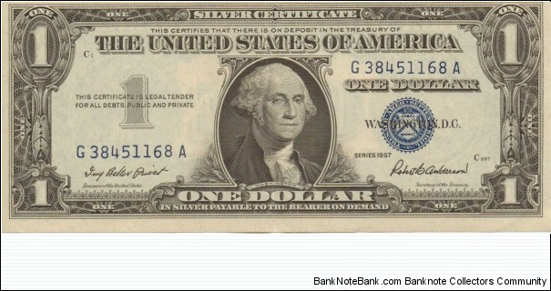 1957 Banknote