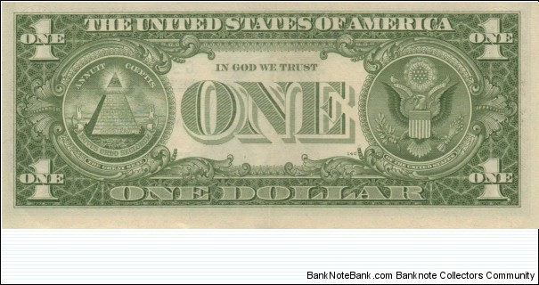 Banknote from USA year 1957