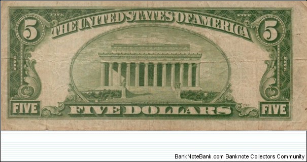 Banknote from USA year 1934