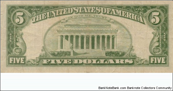 Banknote from USA year 1963