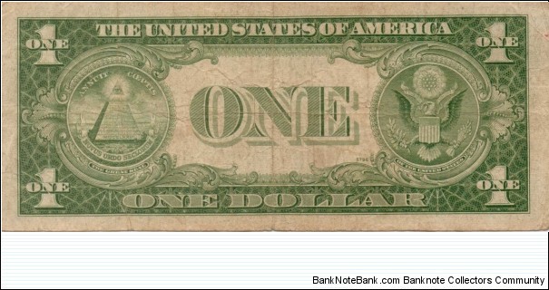 Banknote from USA year 1935