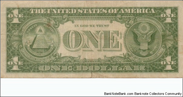 Banknote from USA year 1957