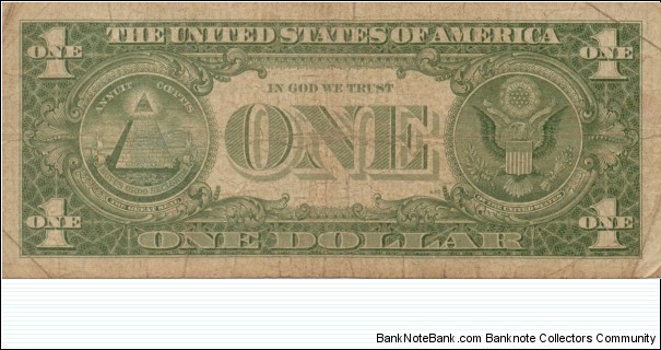 Banknote from USA year 1957