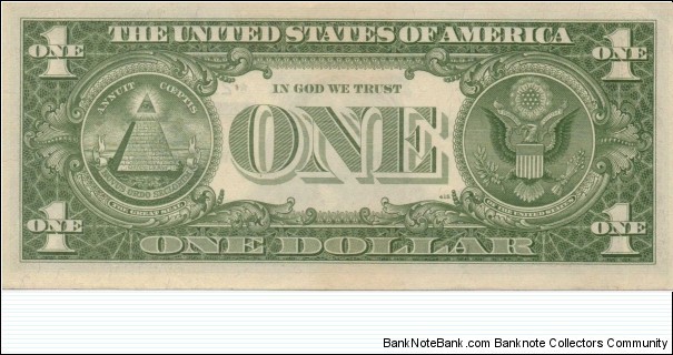 Banknote from USA year 1957