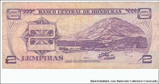 Banknote from Honduras year 1993