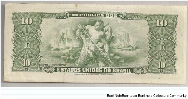 Banknote from Brazil year 1967