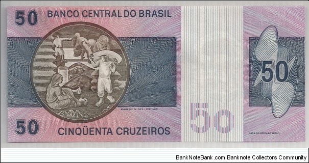 Banknote from Brazil year 1970