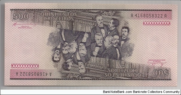 Banknote from Brazil year 1985