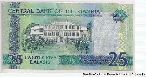 Banknote from Gambia year 2006