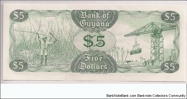 Banknote from Guyana year 1992