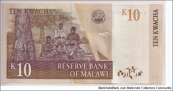 Banknote from Malawi year 2004